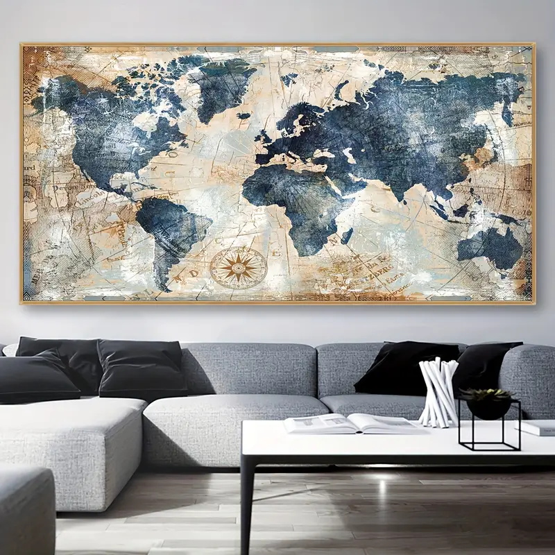 1szt Plakat na Płótnie Vintage – Star Map Poster recenzja i cena